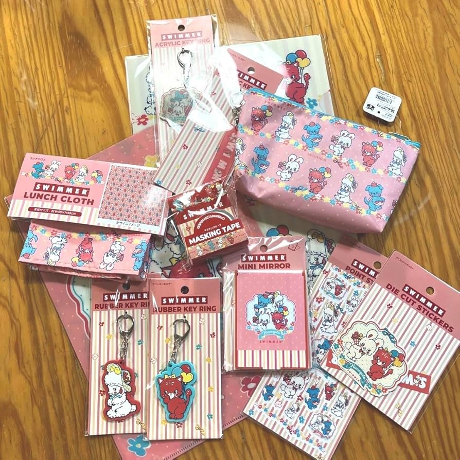 Amazon.co.jp: swimmer SWIMMER セリア グッズ 12点セット
